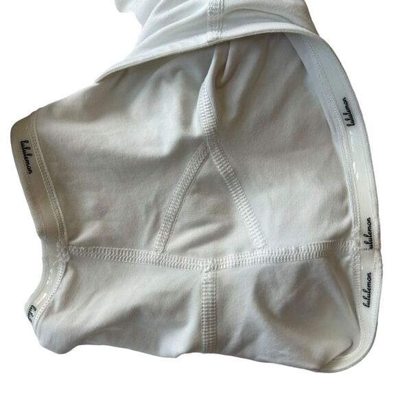 Lululemon Women’s 10 Circuit Breaker Skirt Skort White Athletic Tennis Golf - Picture 15 of 15